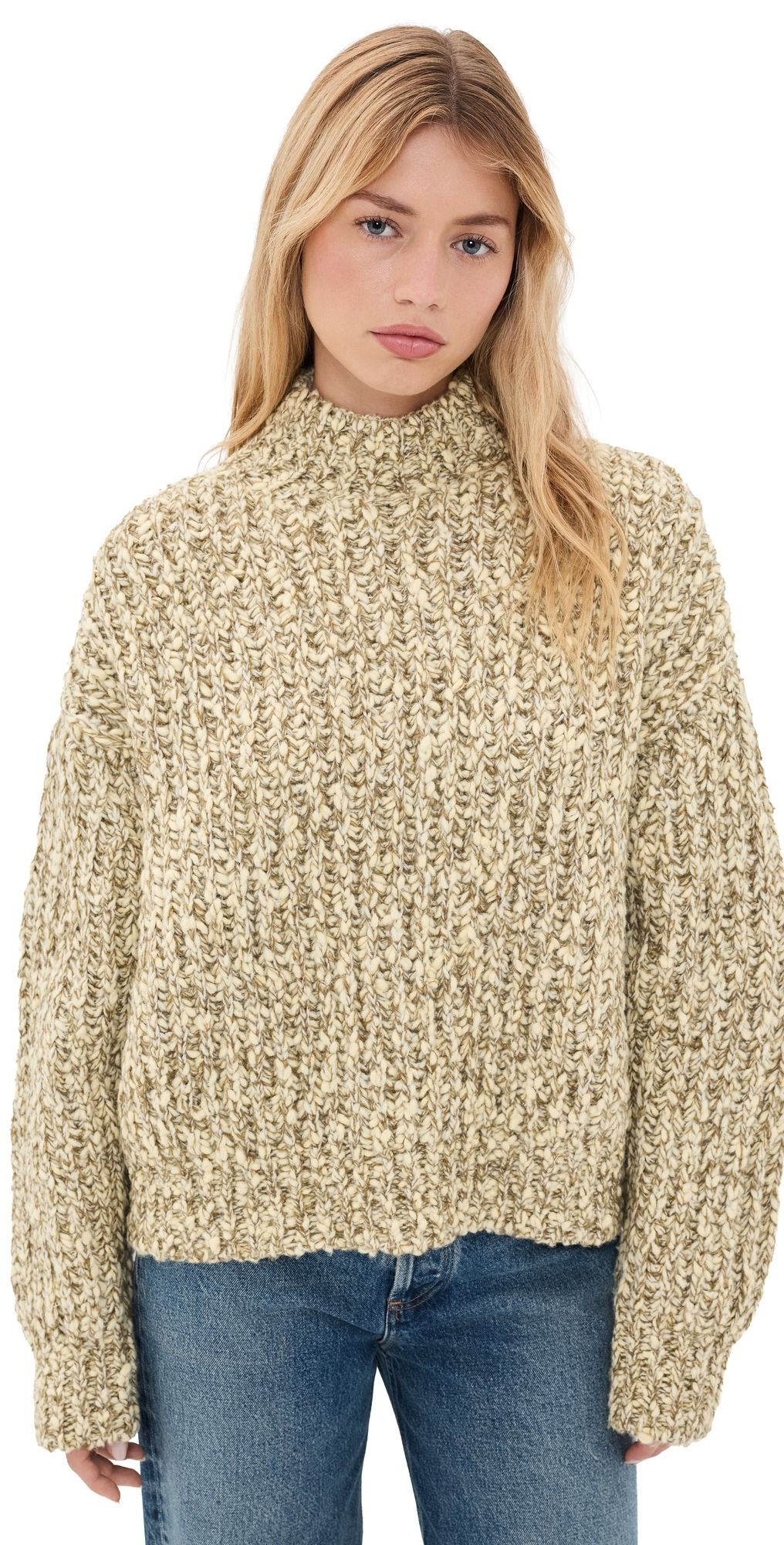 Ulla Johnson Albie Knit Pullover Alabaster L