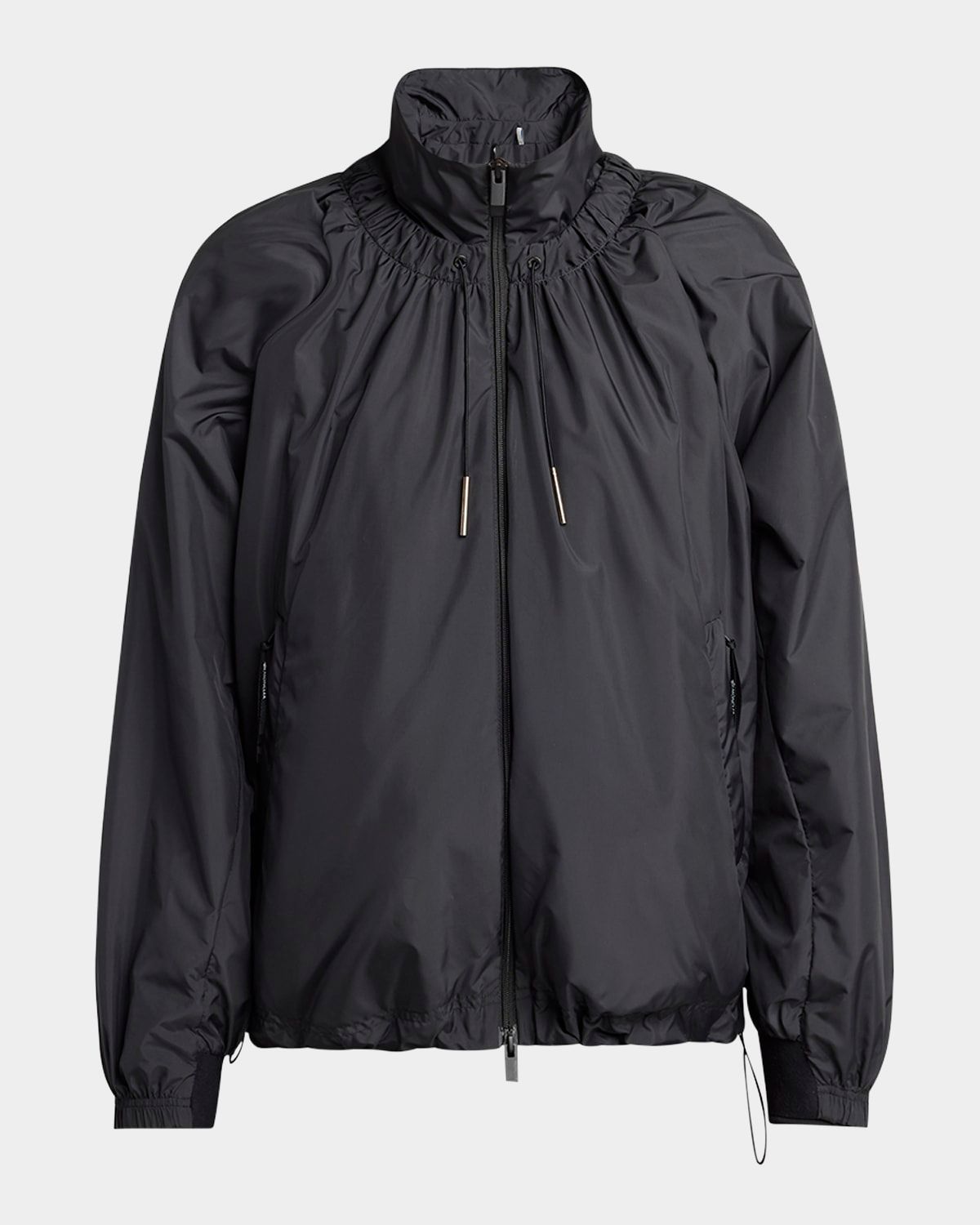 Valencay Drawstring Windbreaker Jacket
