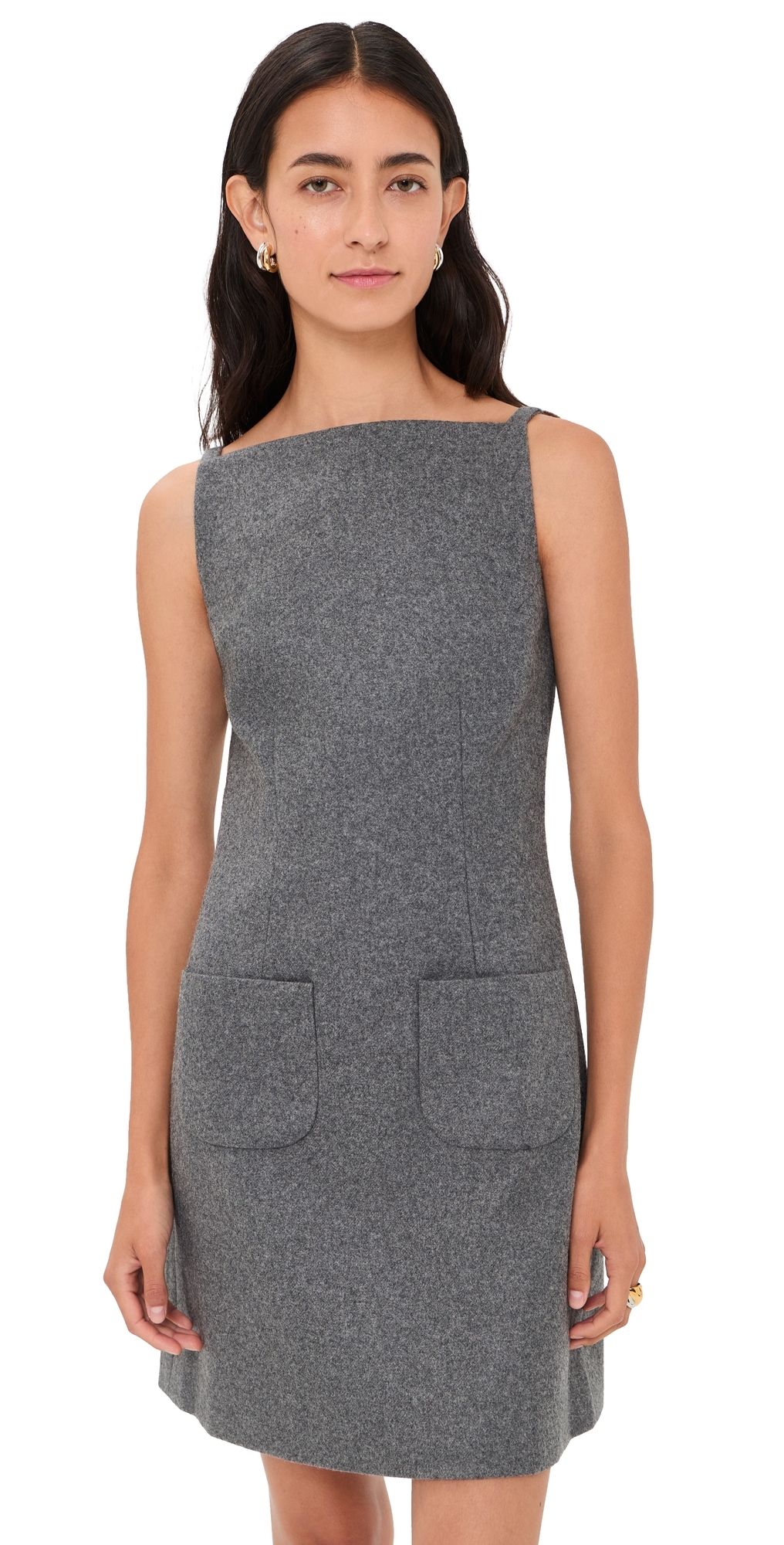 Sandy Liang Carlisle Dress Grey 10
