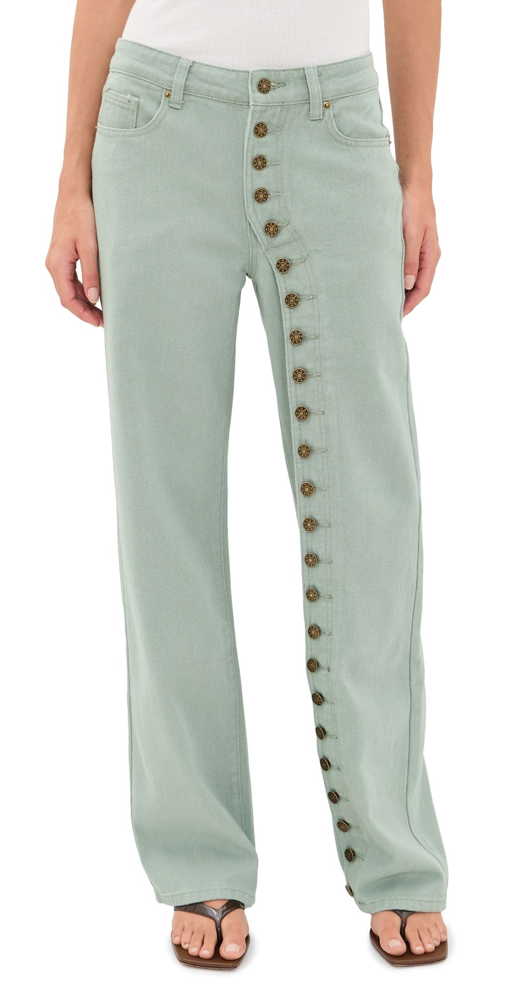 Lioness Penny Jeans Khaki S