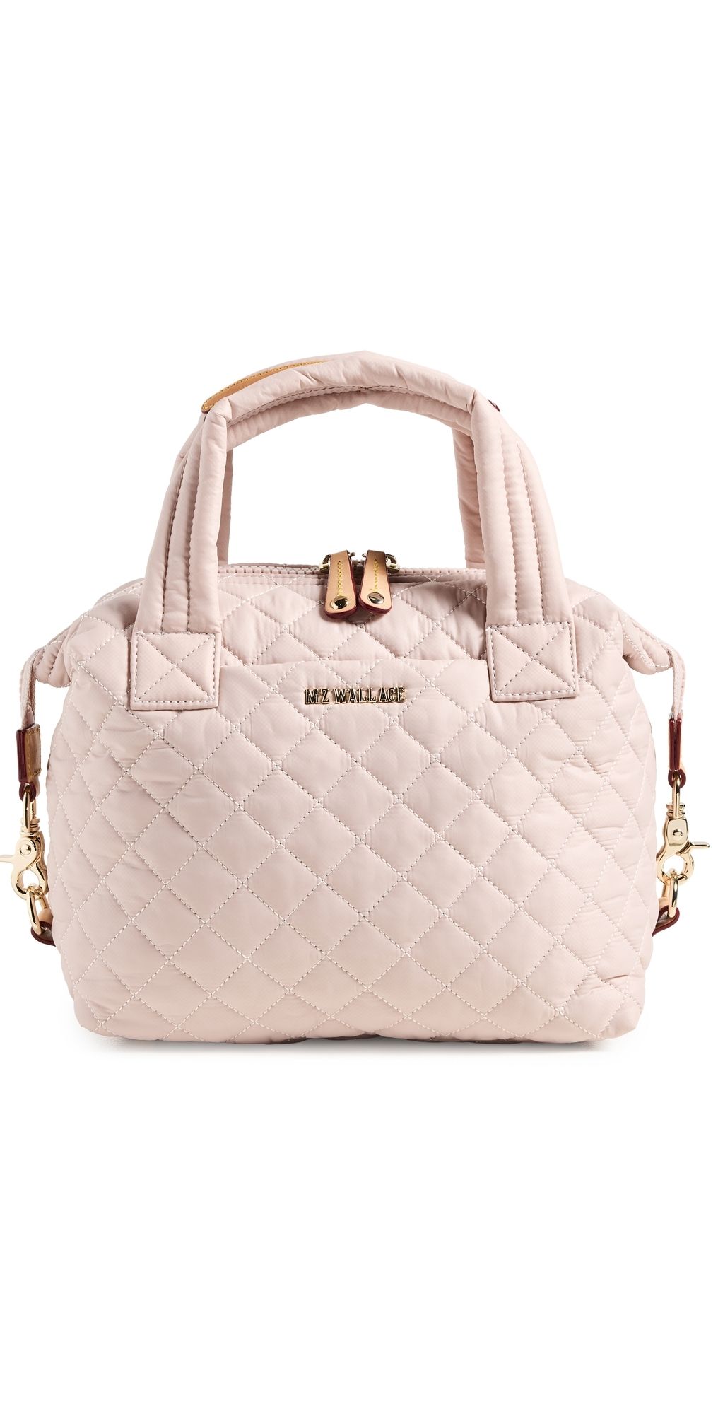 MZ Wallace Small Sutton Deluxe Tote City Pink One Size