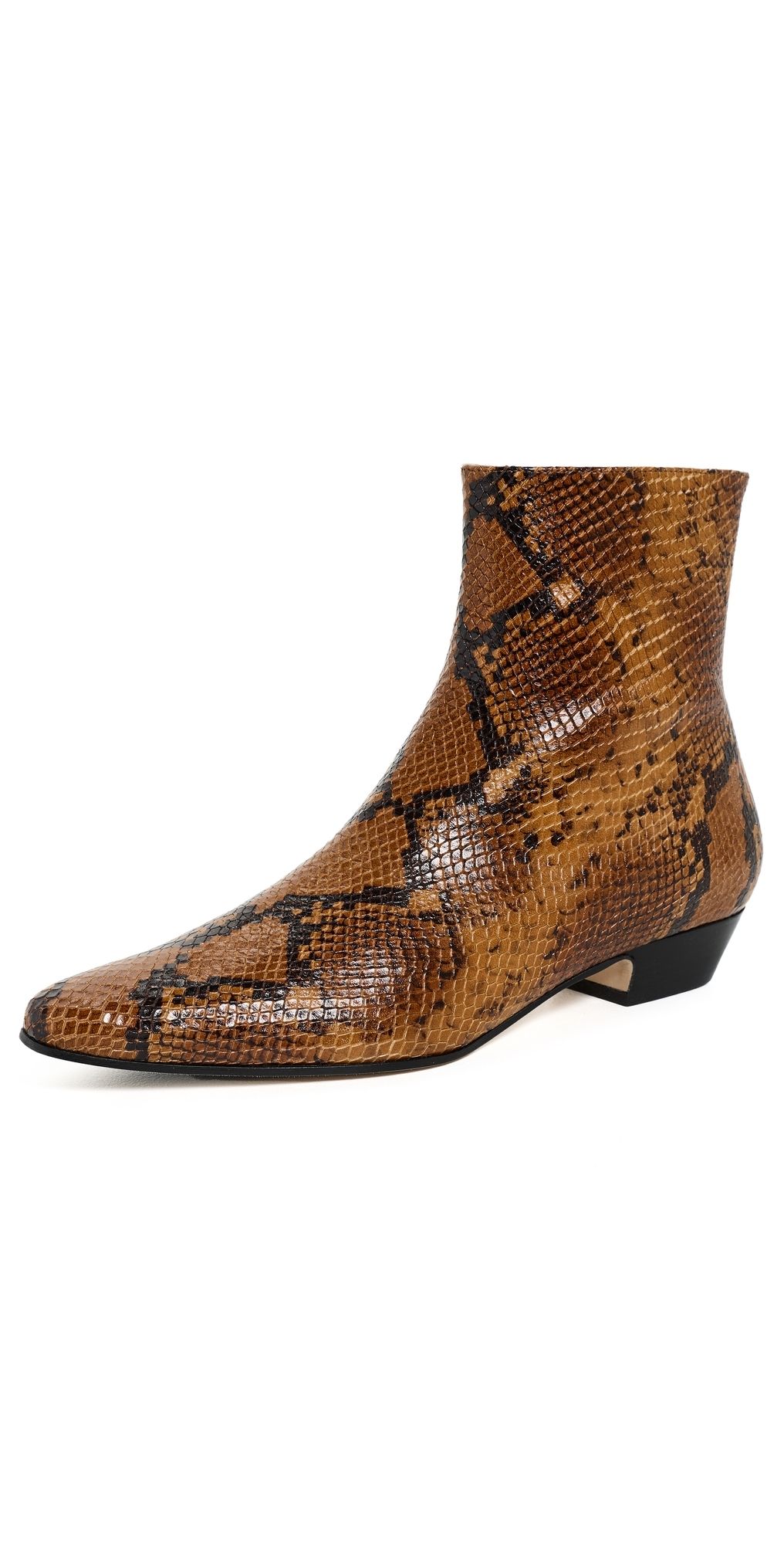 Jamie Haller The Lennon Boots Mustard Python 36