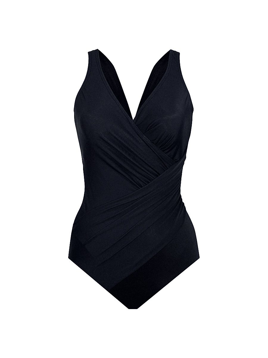 Miraclesuit Swim Women's Oceanus One-Piece - Black - Size 8
