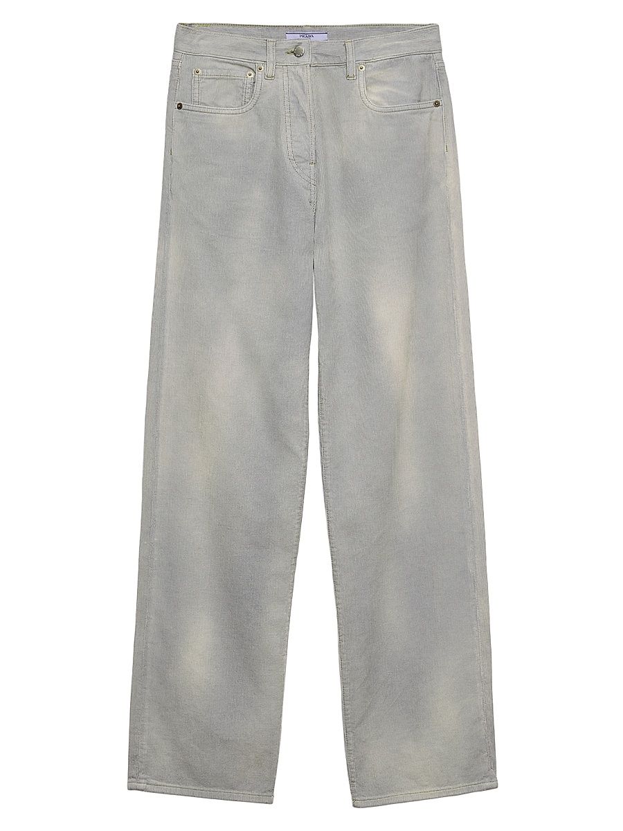 Women's Corduroy Jeans - Blue - Size 30