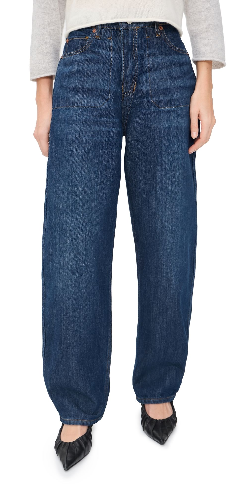 RE/DONE The Rewind Jeans Dk Santa Cruz Cheetah 23