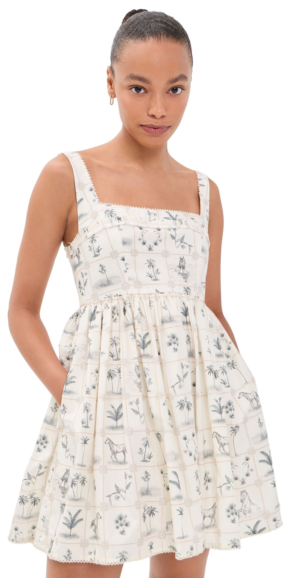 Agua by Agua Bendita Barbara Arena Dress Multicolor S