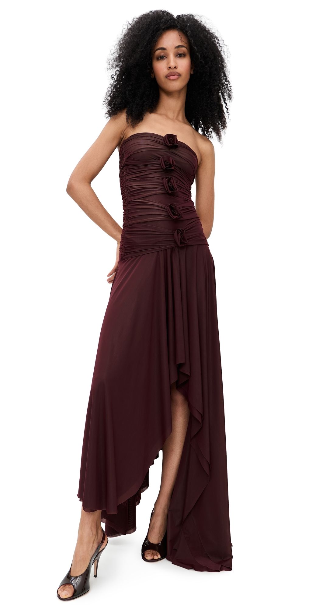 Maygel Coronel Andi Dress Vino M/L