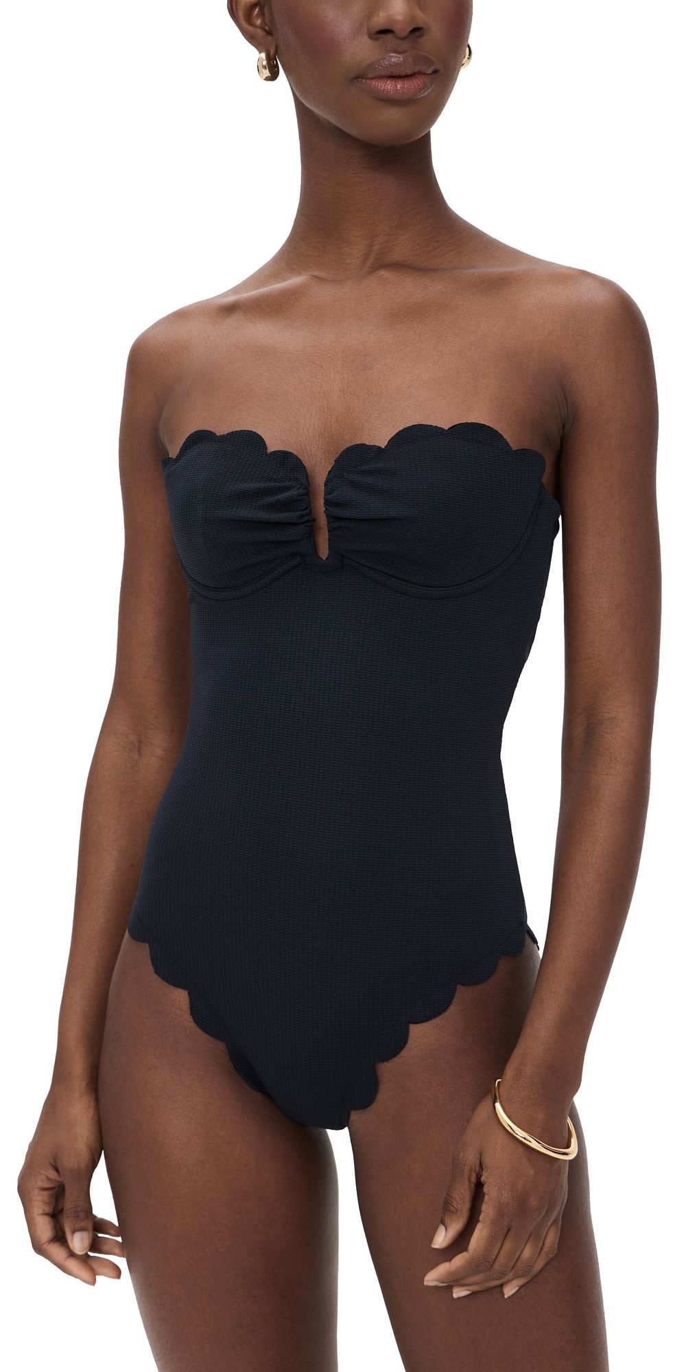 Marysia Lisbon Maillot One Piece Swim Suit Black S