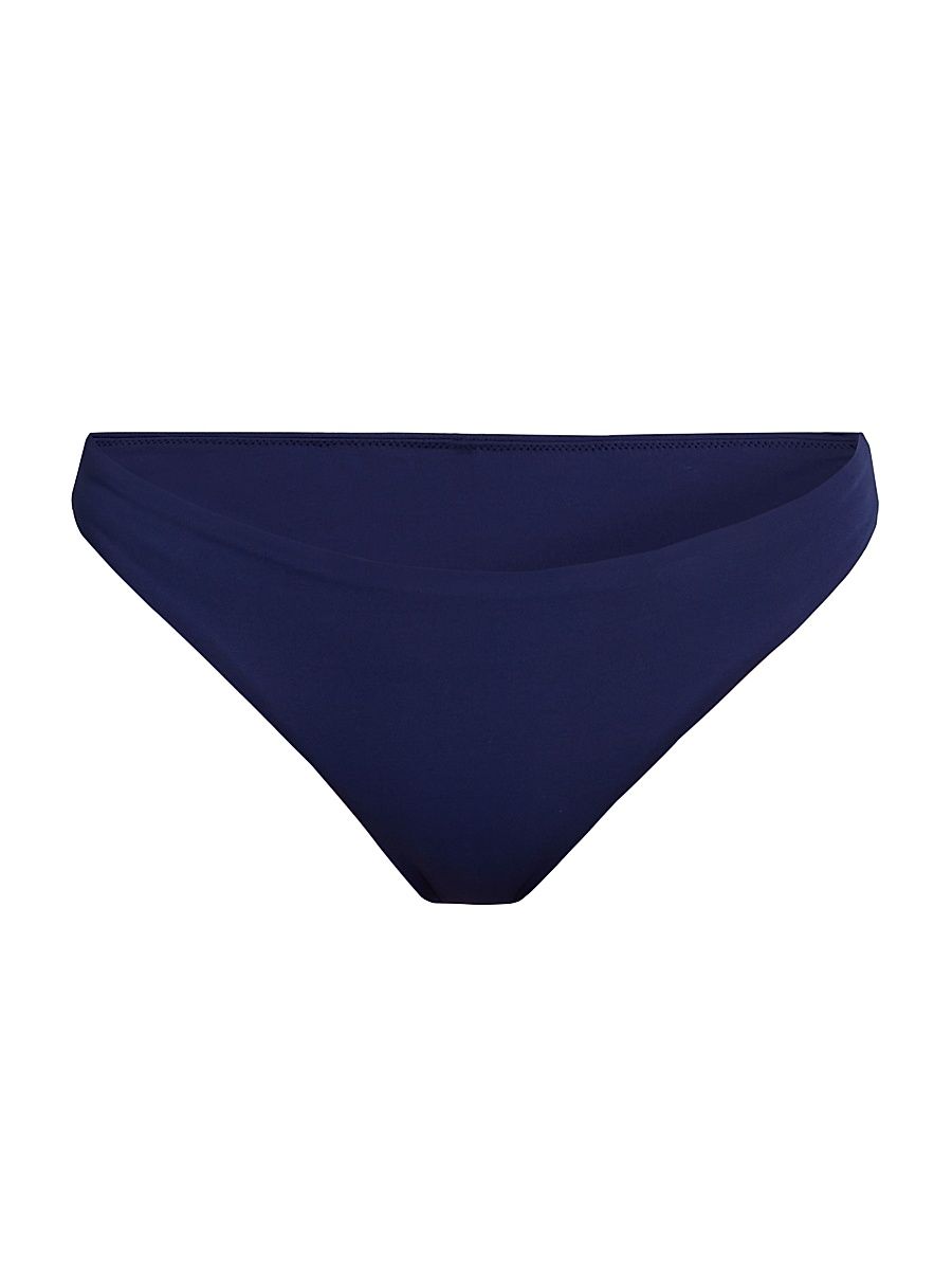 Women's Bella Low-Rise Bikini Bottom - Berry Blue - Size XS