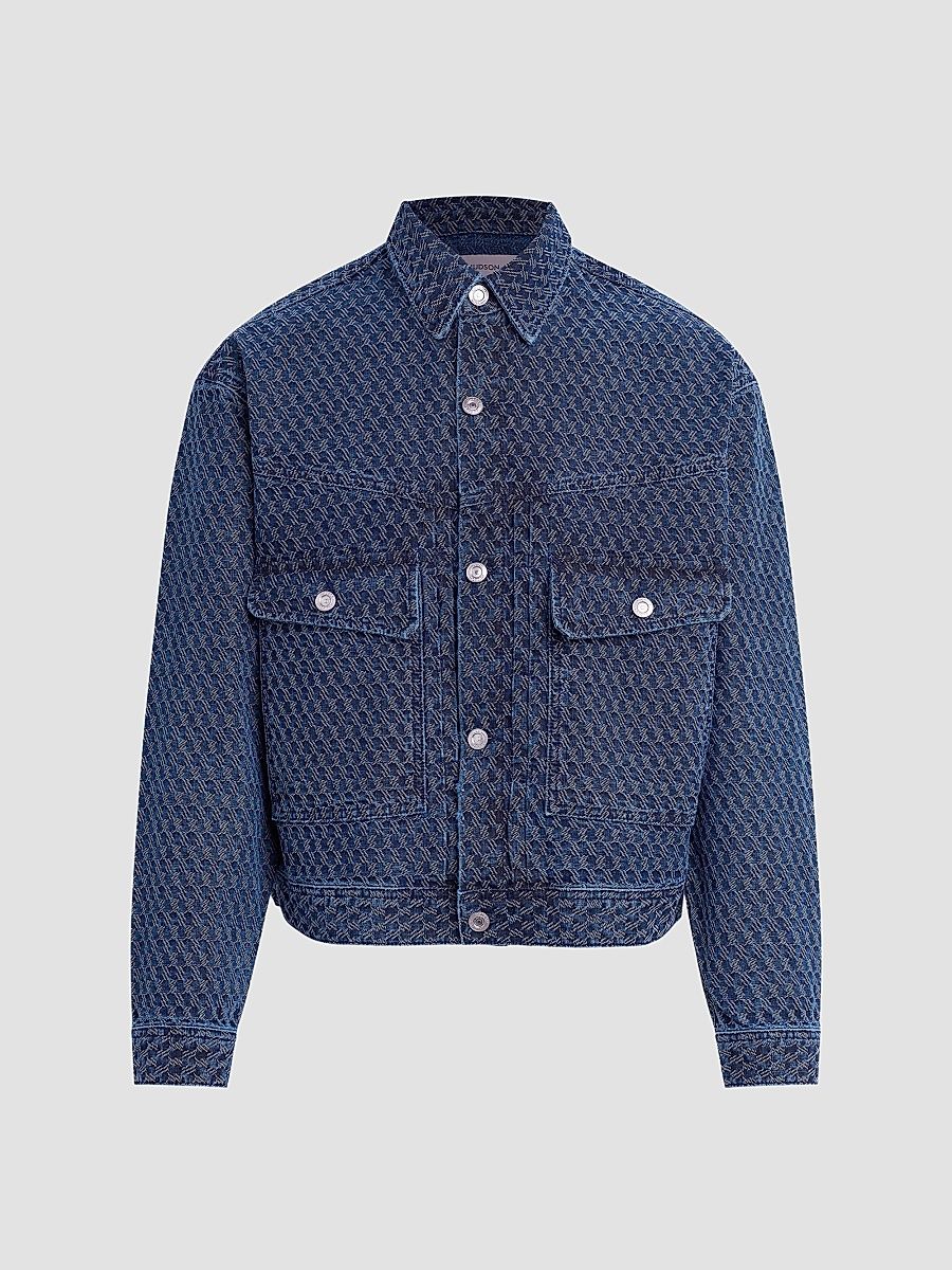 Men's Front Yoke Denim Jacket - Studio - Size XXL