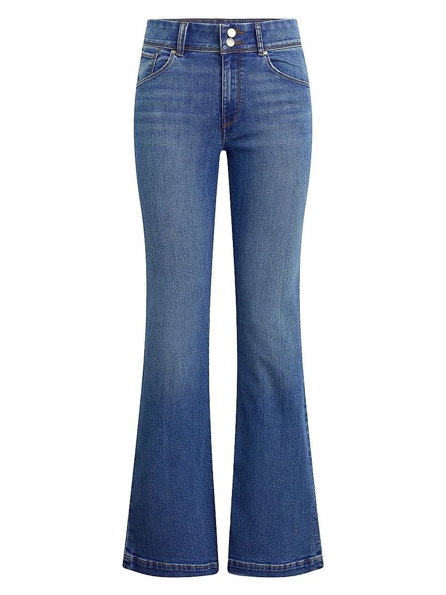 Women's Dana High-Rise Flared Jeans - Tranquil - Size 23