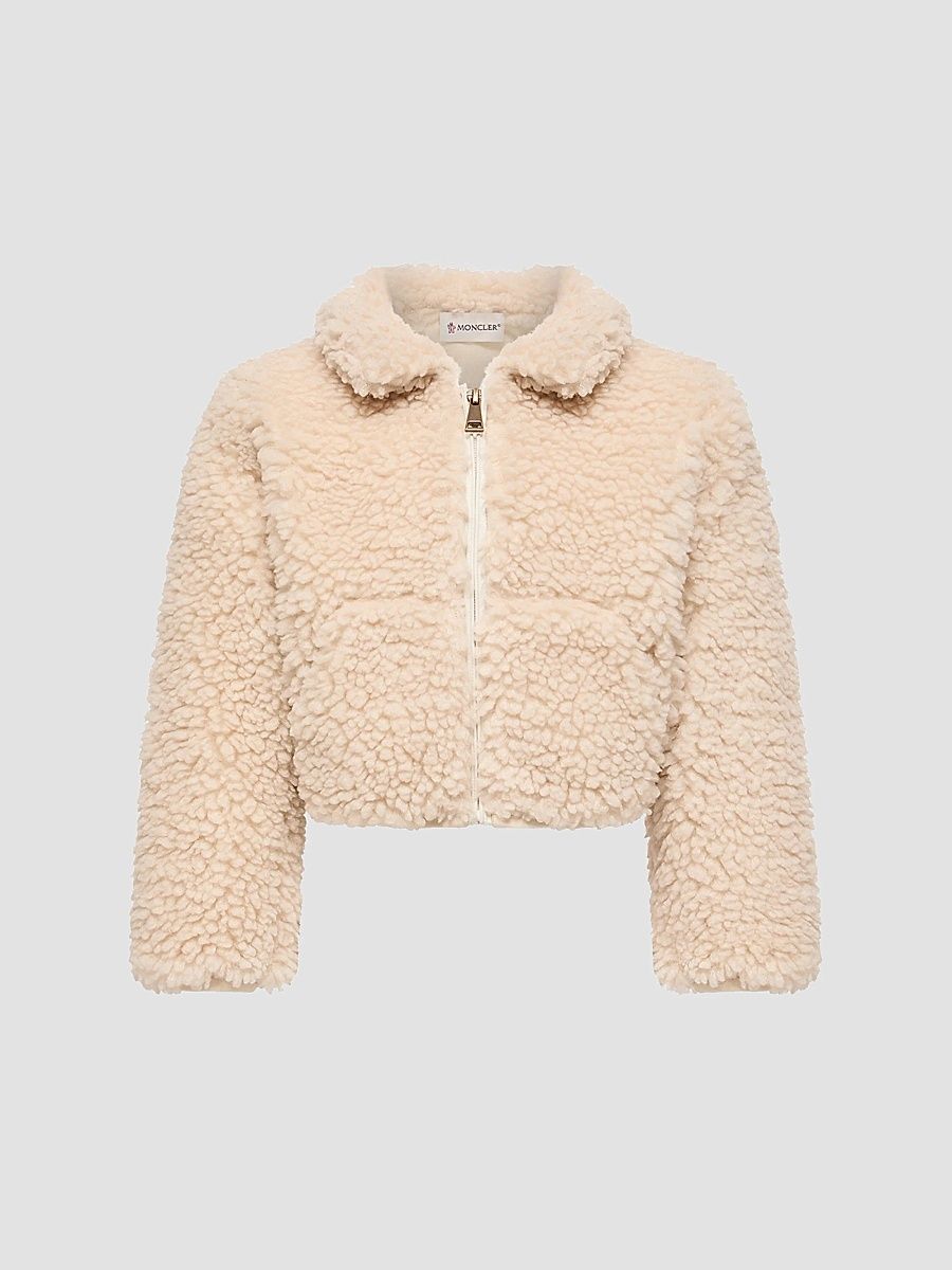 Little Girl's & Girl's Sweatshirt in Teddy - White Ivory - Size 6