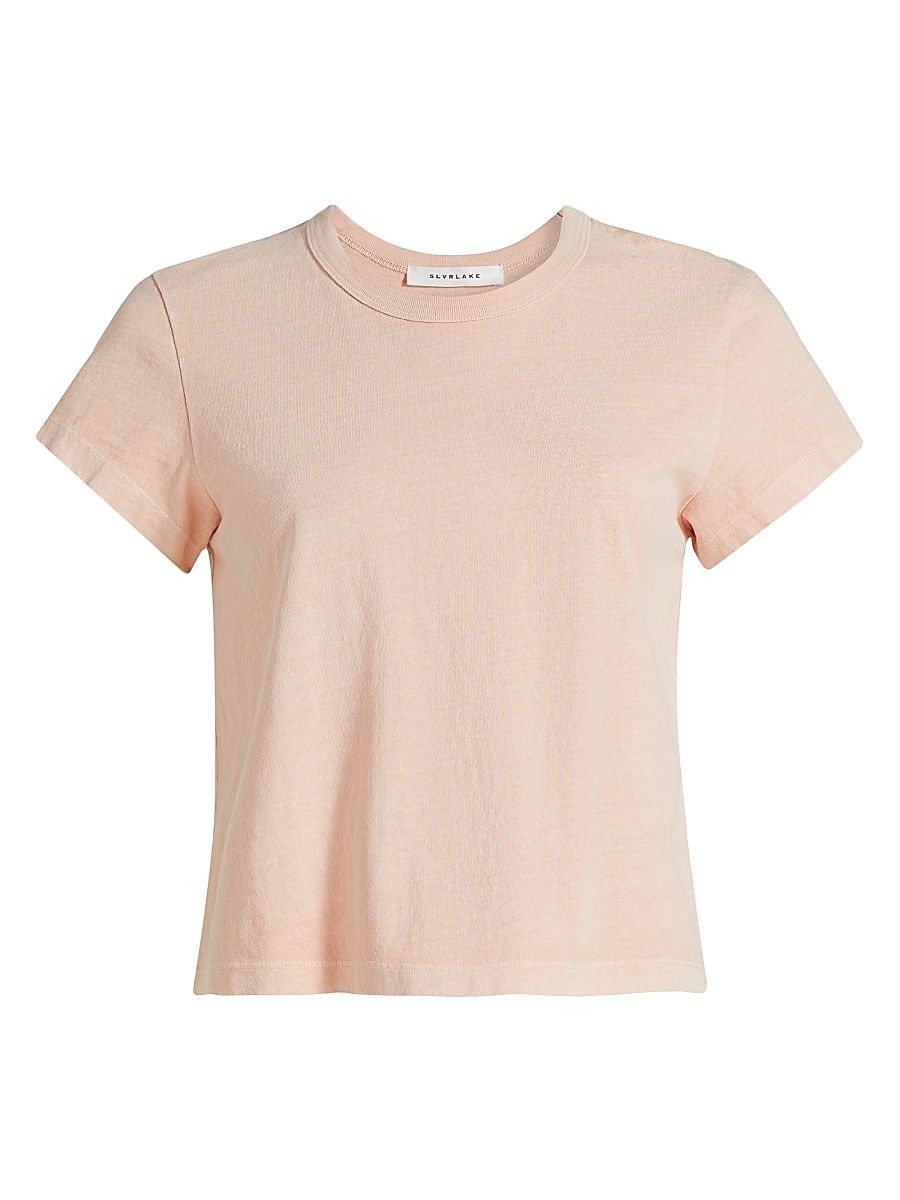 Women's Easy Cotton Jersey T-Shirt - Desert Rose - Size XL