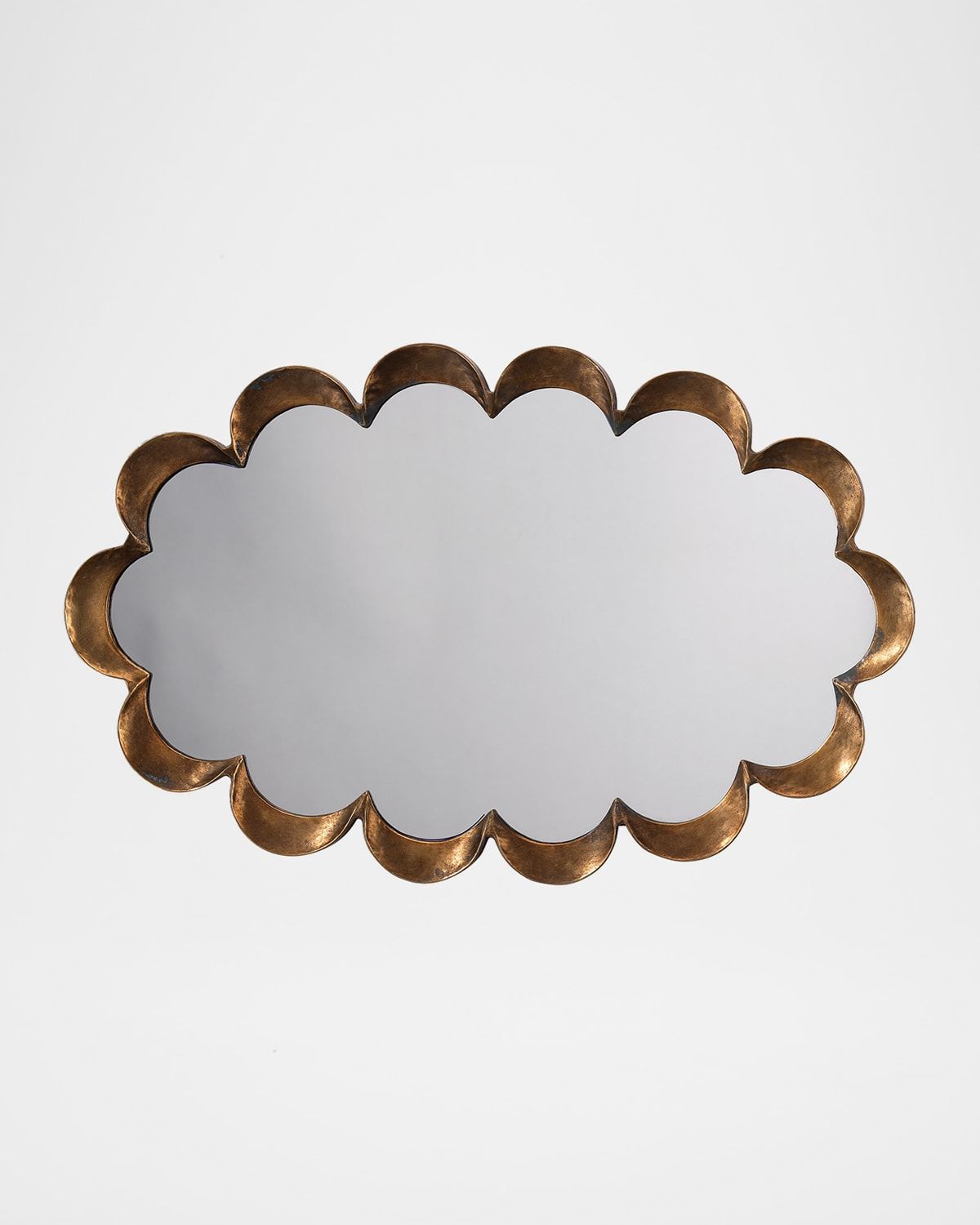Scalloped 36" Wall Mirror