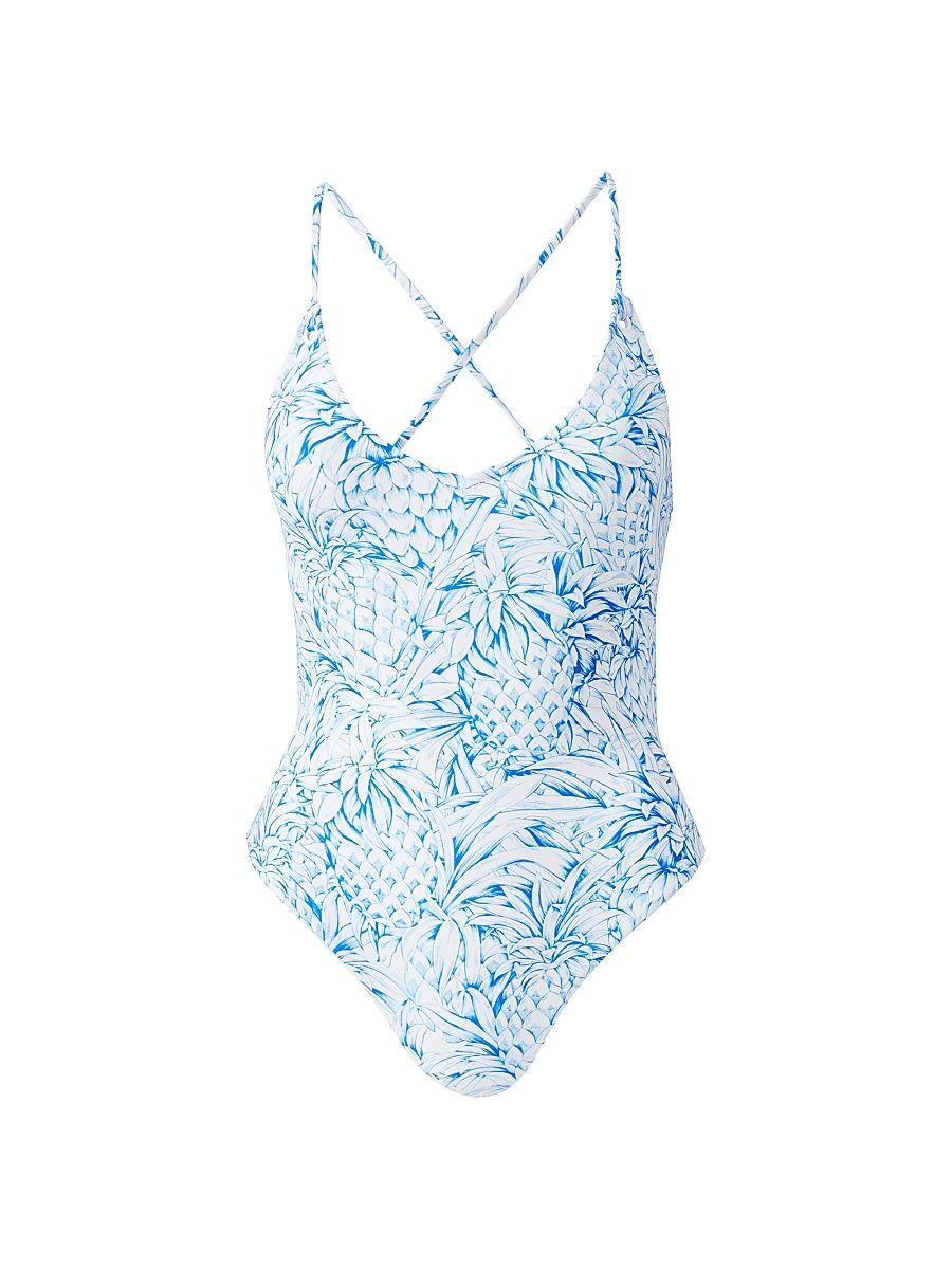 Women's Murcia One-Piece Swimsuit - Pineapples - Size 12