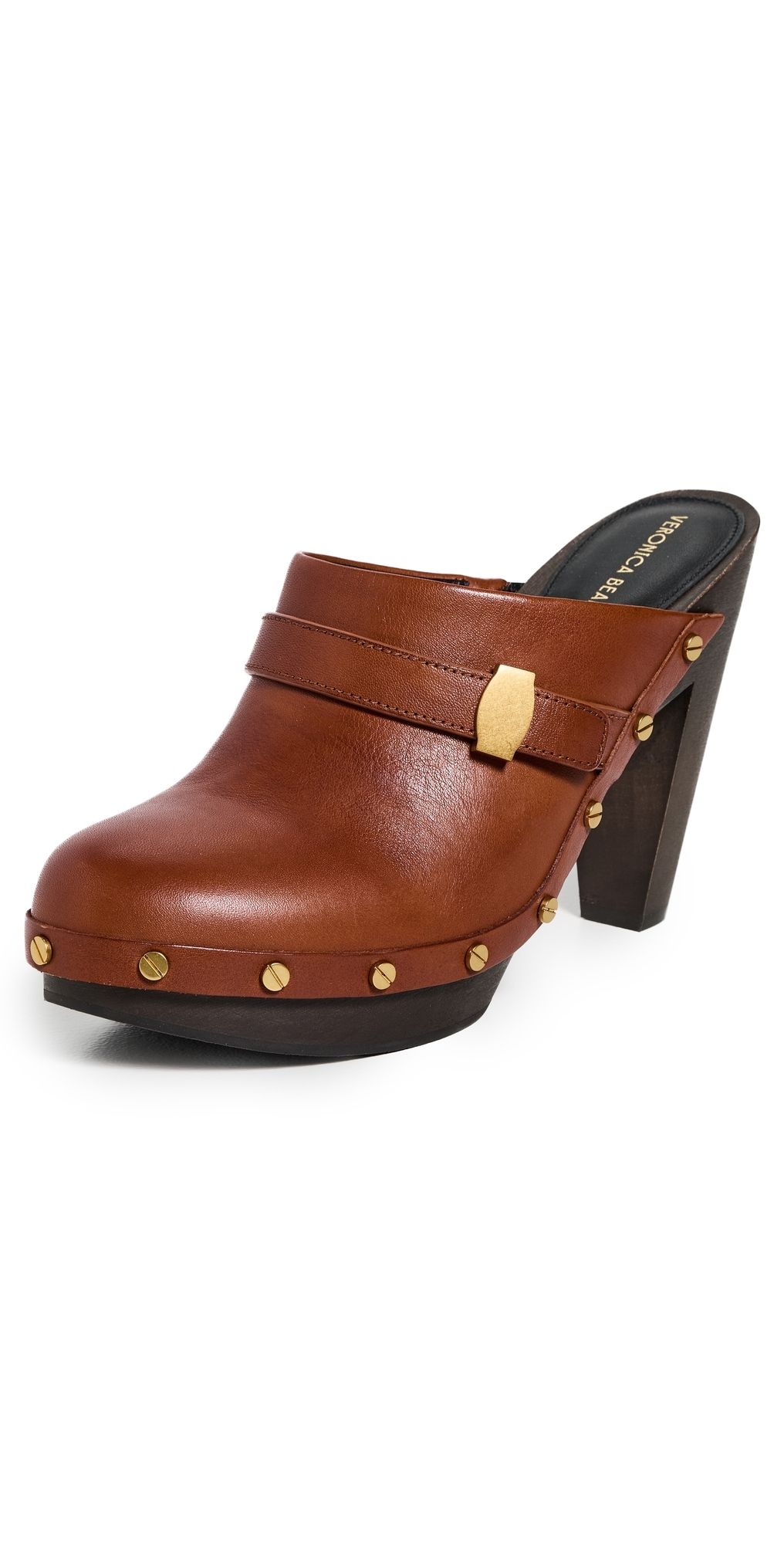 Veronica Beard Giana Clogs Hazelwood 6