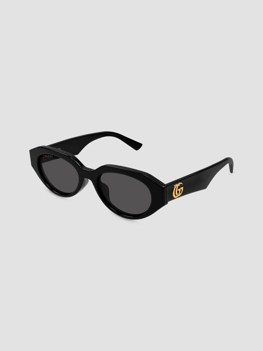 Gucci Women's Interlocking G 53MM Gucci Generation Oval Sunglasses - Black