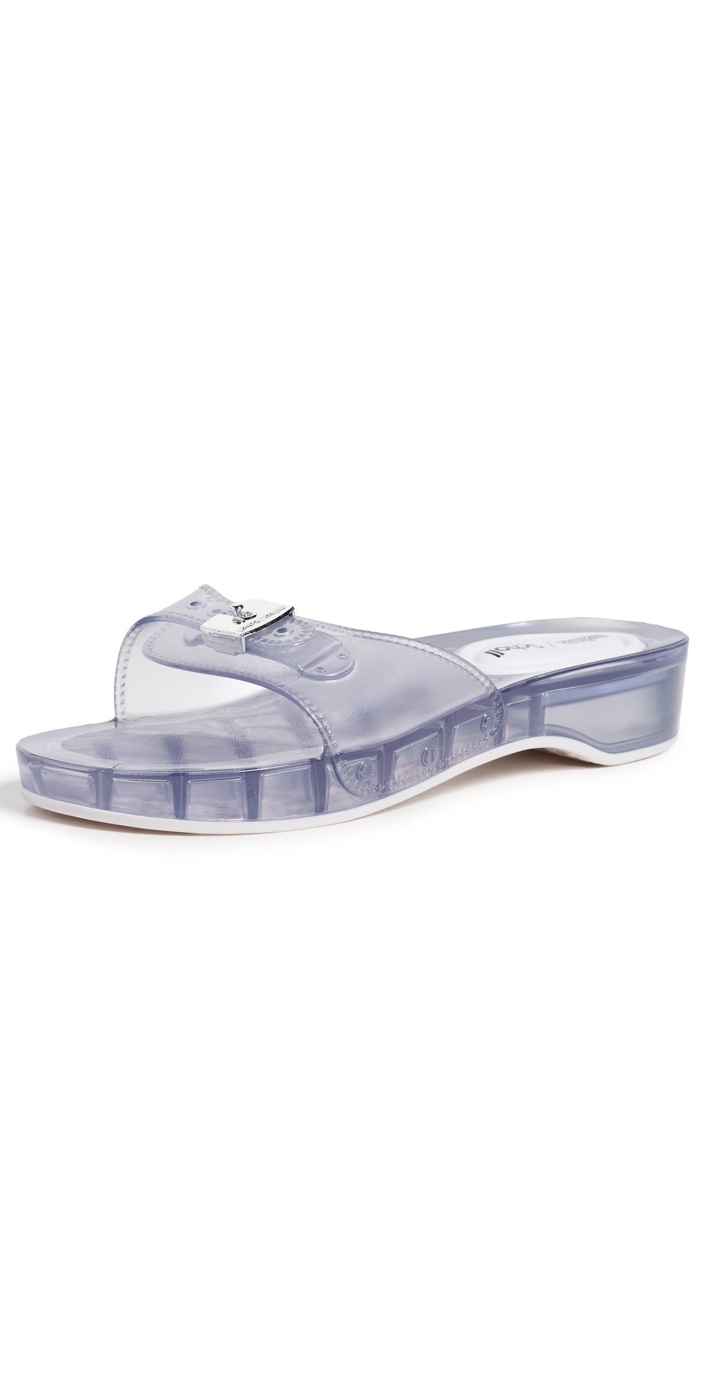Melissa Melissa x Dr. Scholl Pescura Jelly Sandals Clear 10