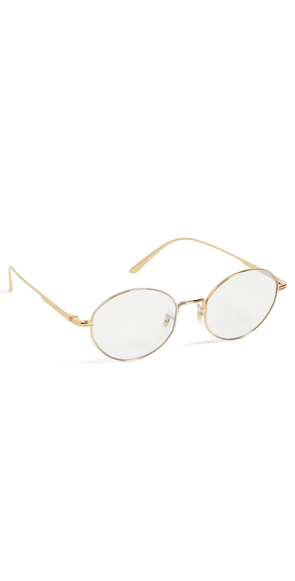 Oliver Peoples Eyewear Oliver Peoples Eyewear x Khaite 1994C Glasses Gold/Clear Blue Light Filter One Size