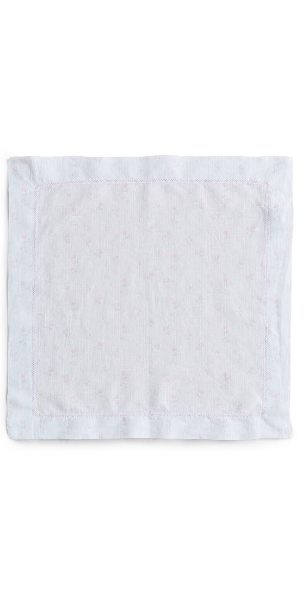 LoveShackFancy Yarn Dye Printed Napkin Set Summer Skies One Size