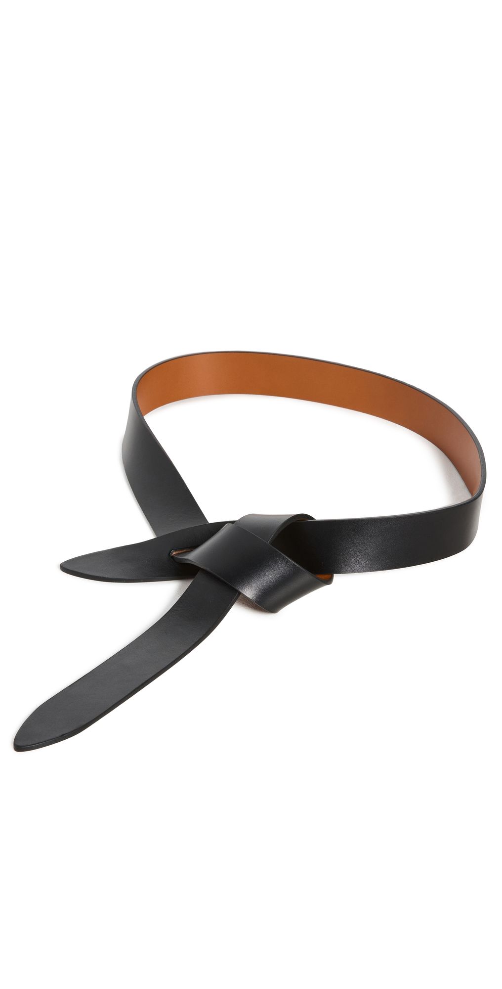 Isabel Marant Lecce Bicolor Belt Black/Natural S