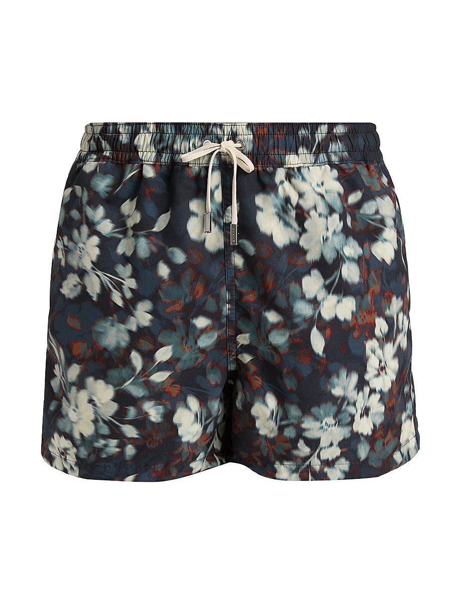 Men's Malachi Swim Shorts - Floral Print - Size Small