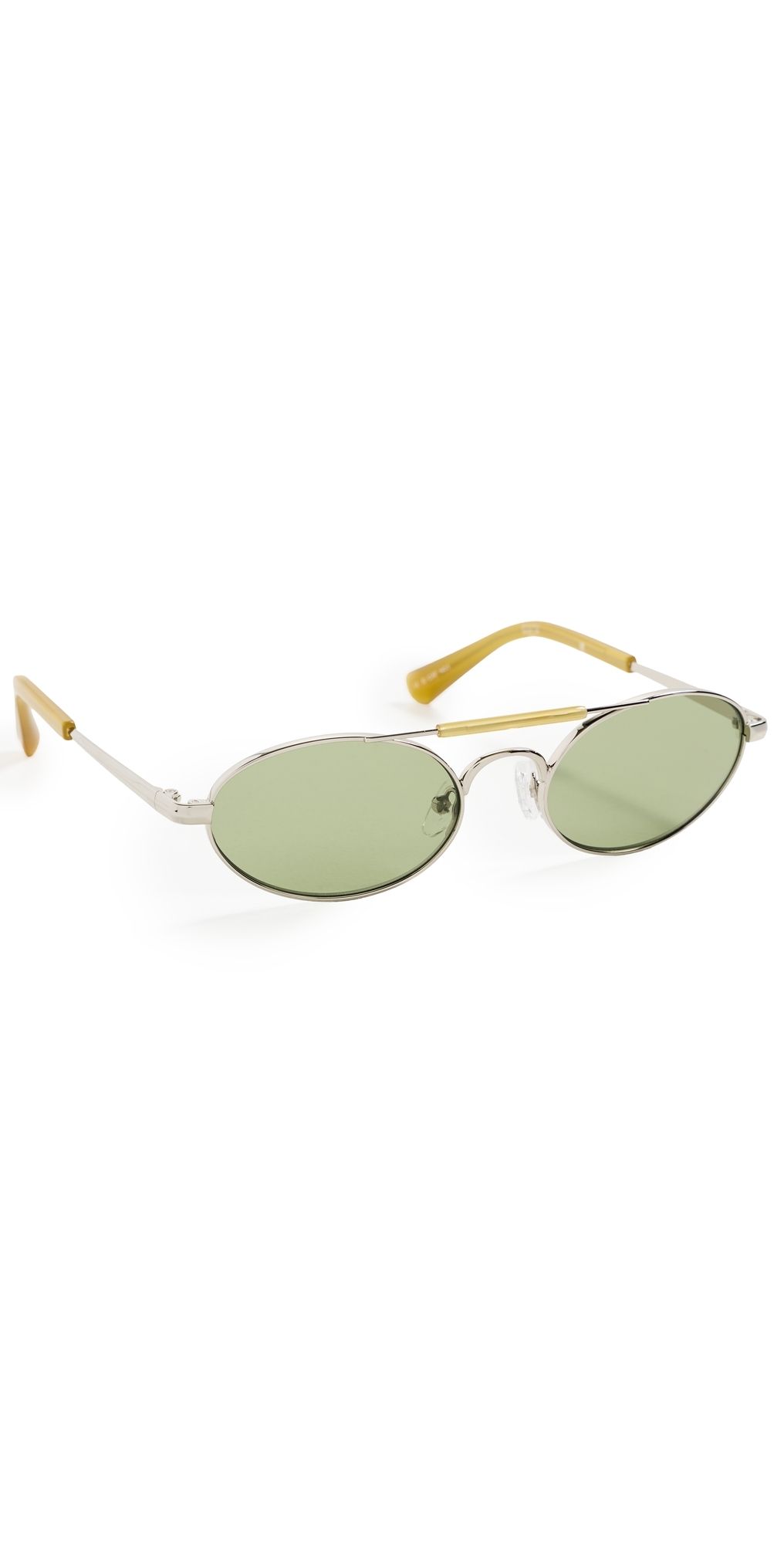 Dries Van Noten DVN219 Sunglasses Silver One Size