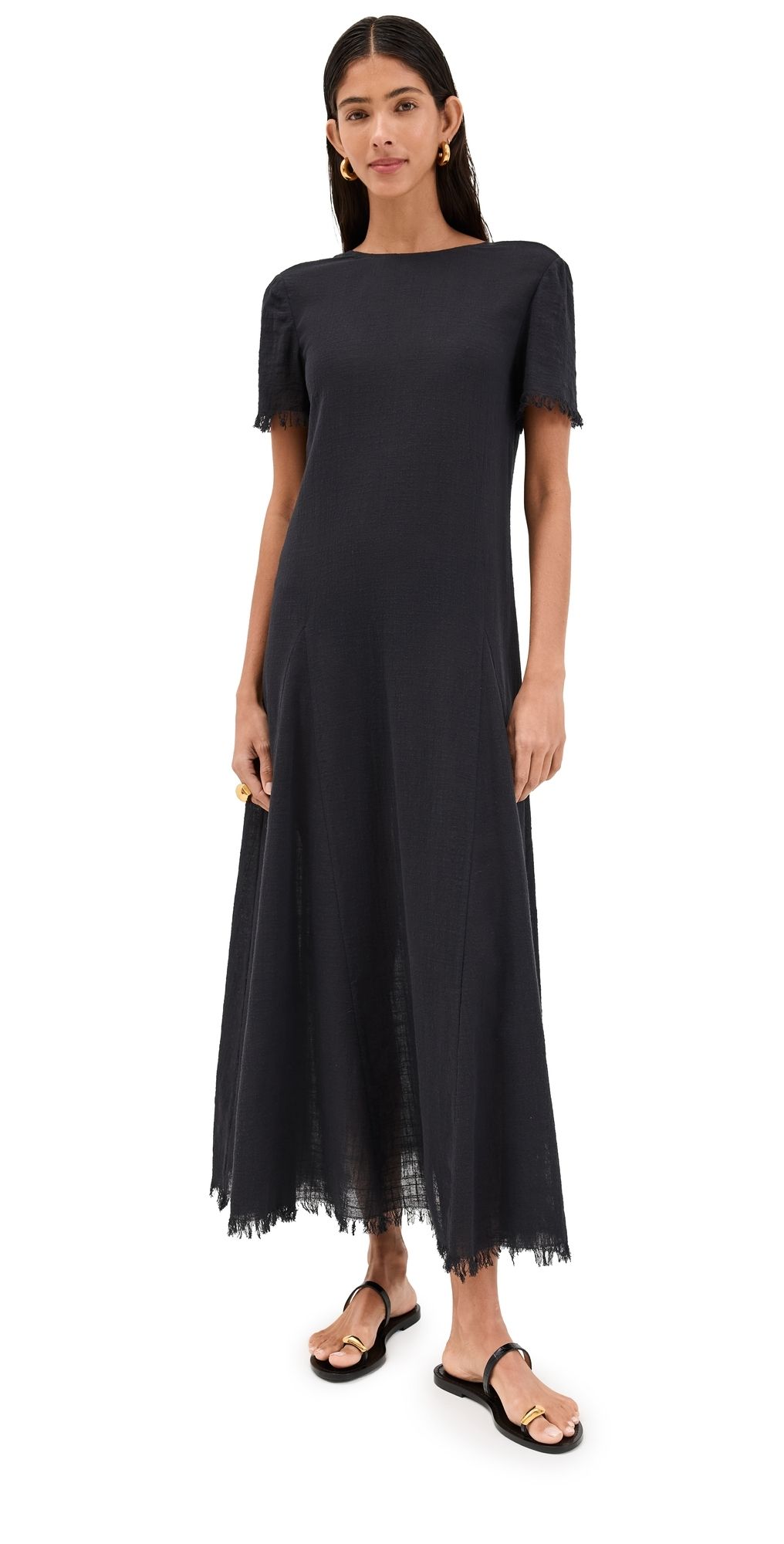 STAUD Le Havre Dress Black XS/S