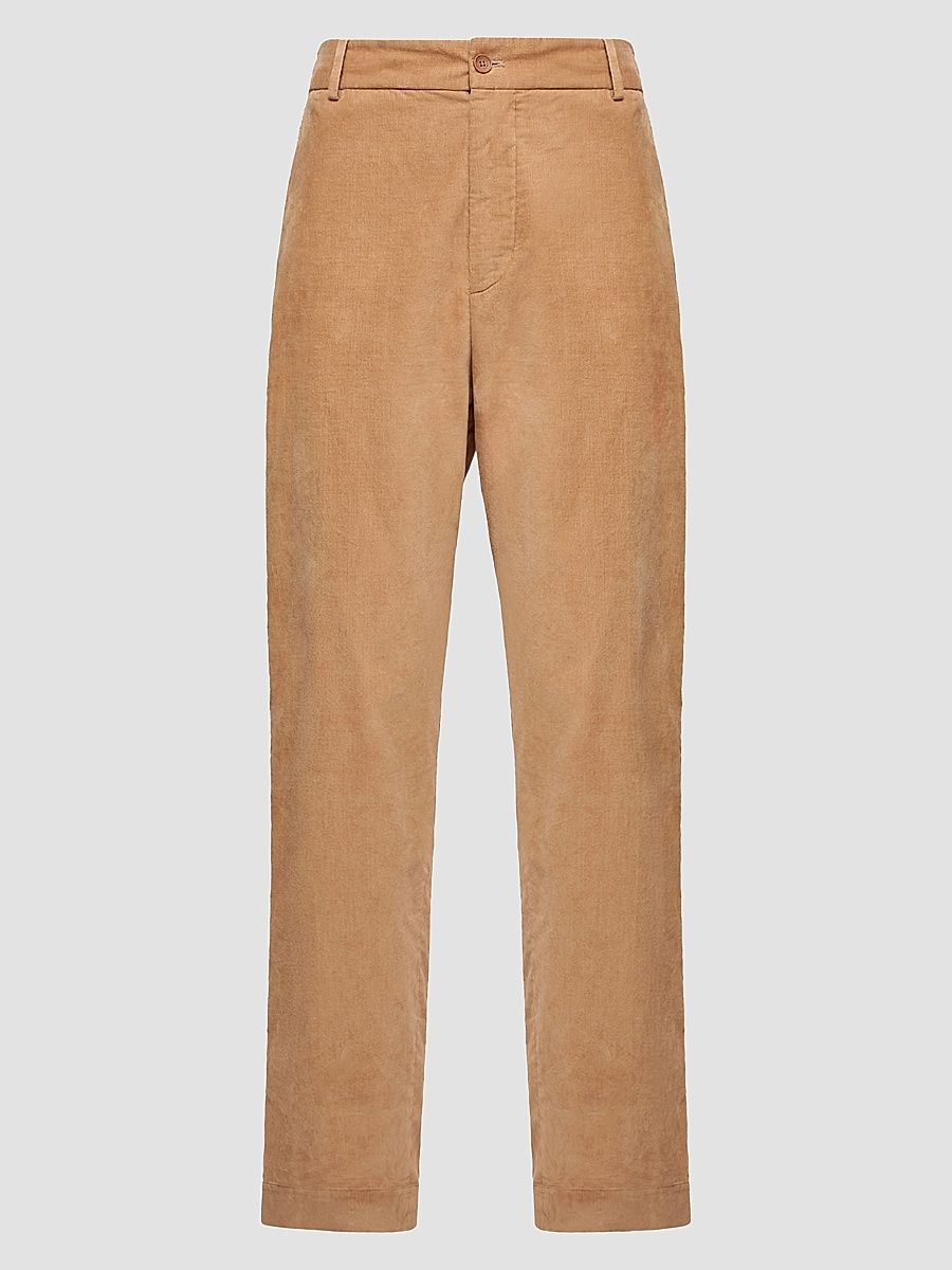 Men's Pants in Corduroy - Beige - Size XL