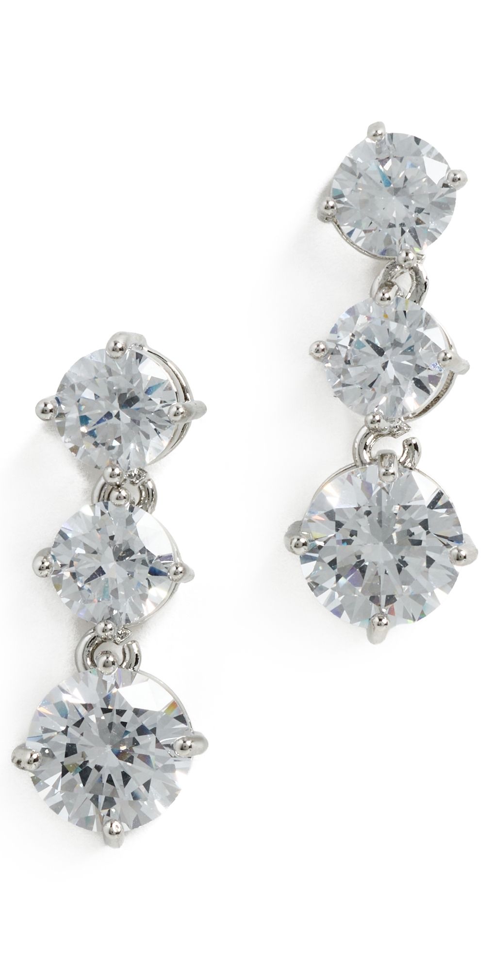 SHASHI Ligne No.3 Earrings Silver One Size