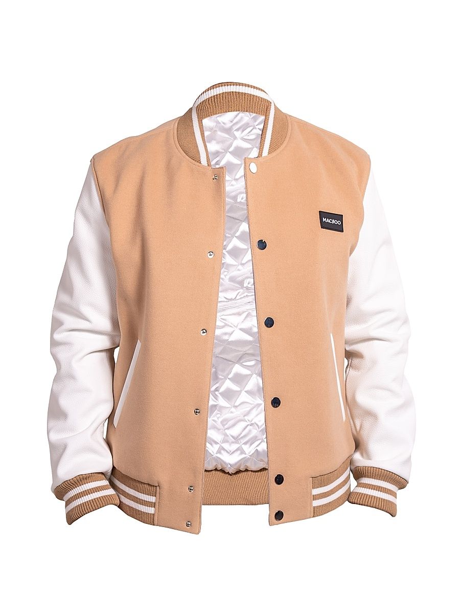 Men's Ascension Leather Jacket - Brown - Size XXL