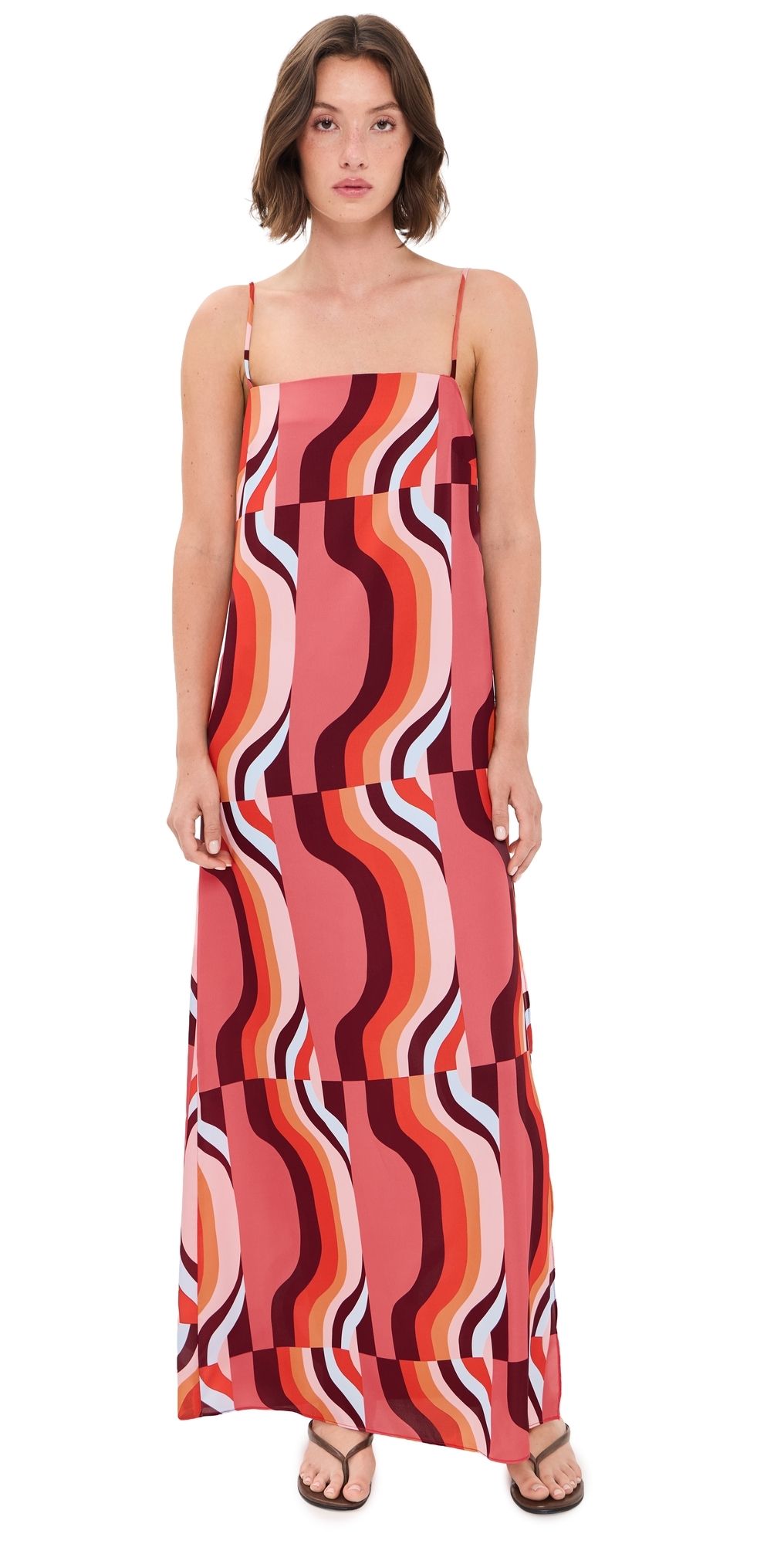 MISA Lark Dress Retro Riviera L