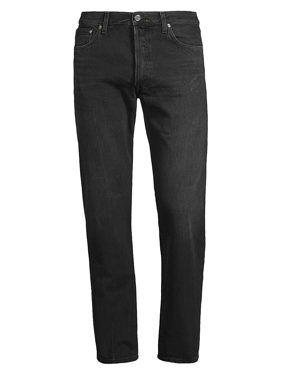 Men's Fading Slim Straight-Leg Stretch Jeans - Hill Black - Size 31
