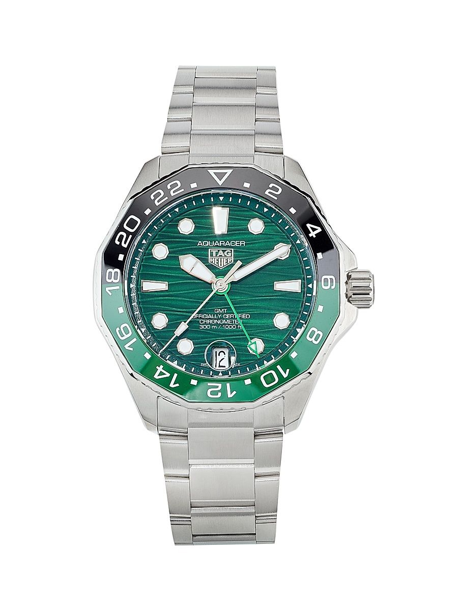 Women's Aquaracer TH-31 Green Stainless Steel Watch/42MM - Steel