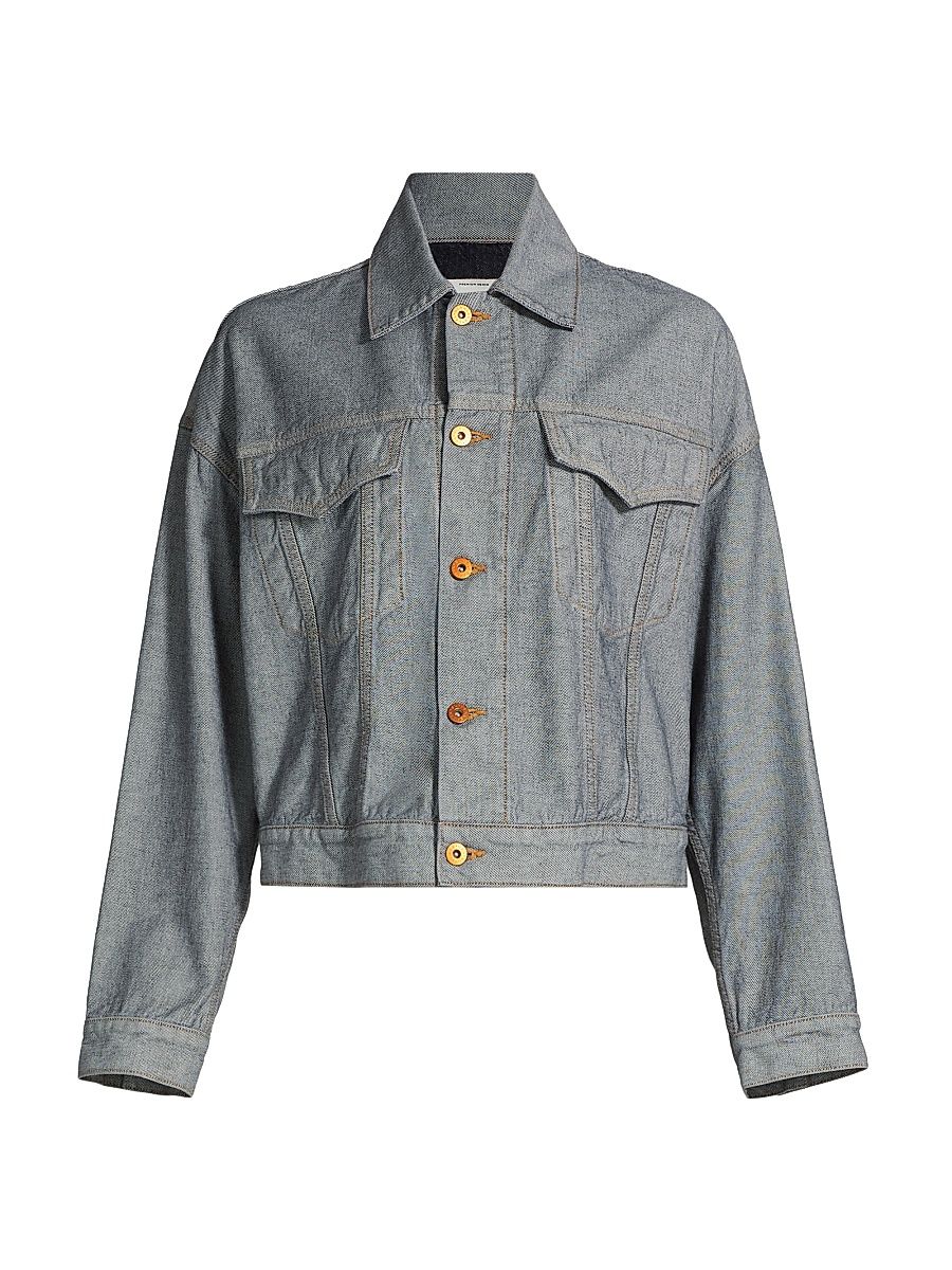 Women's Detroit Denim Trucker Jacket - Night Reverse - Size Small