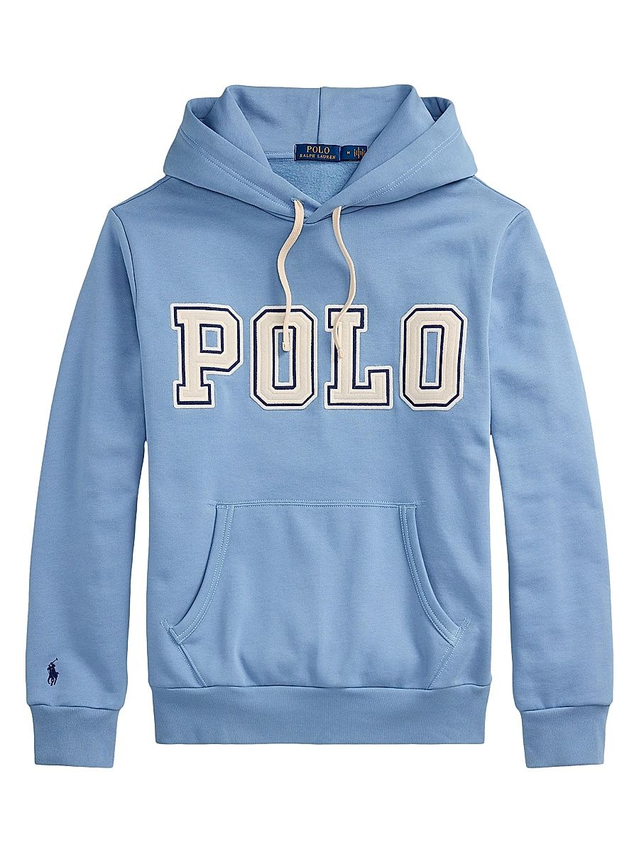 Men's Logo Fleece Hoodie - Channel Blue - Size XXL