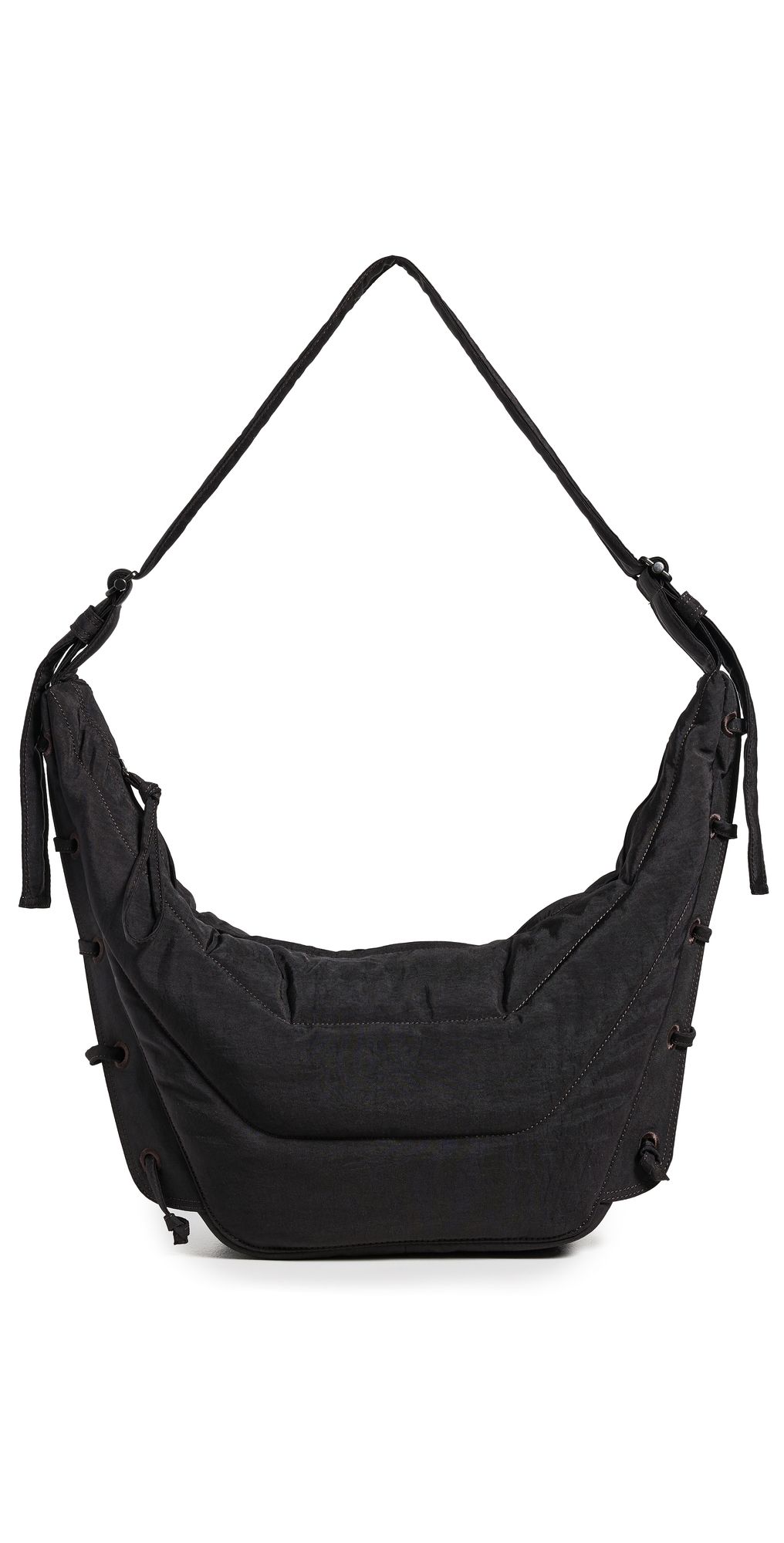 Lemaire Medium Soft Game Bag Dark Chocolate One Size