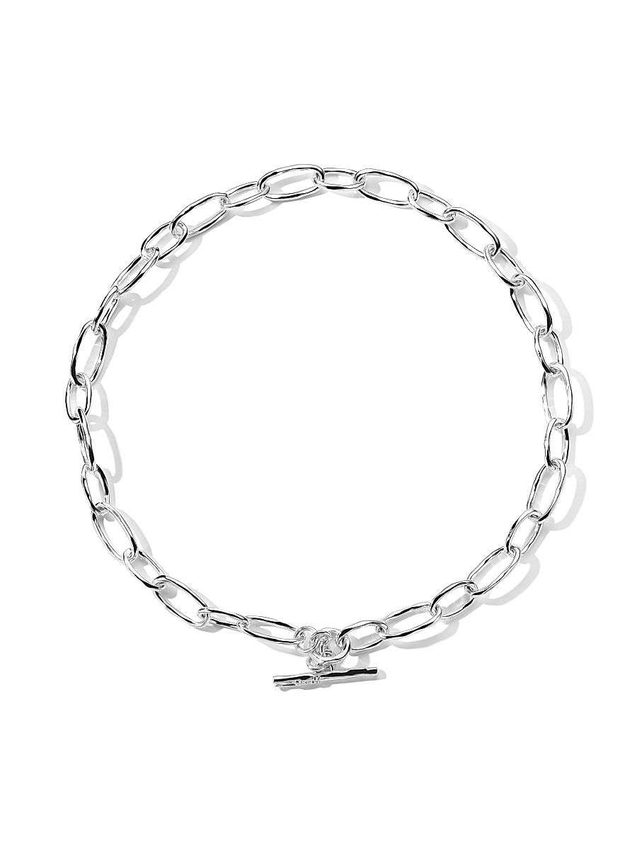 Women's Classico Sterling Silver Oval-Link Chain Necklace - Silver