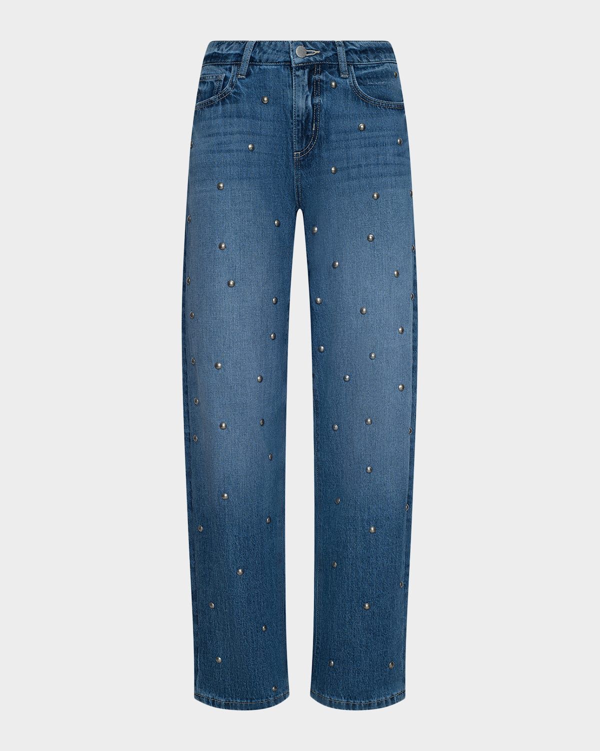 Bex High-Rise Studded Rodeo Jeans