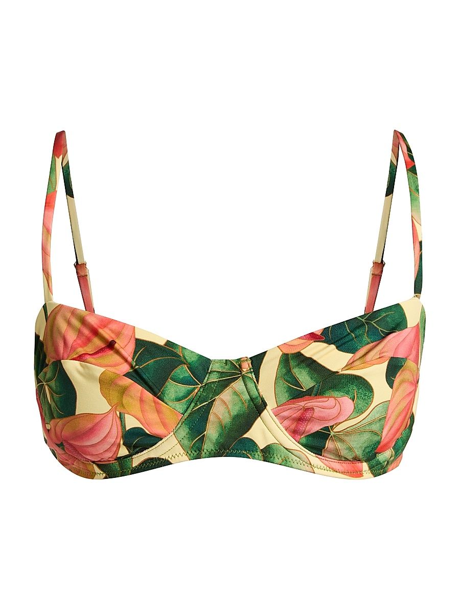 Women's Anturium Underwire Bikini Top - Golden Yellow - Size XL