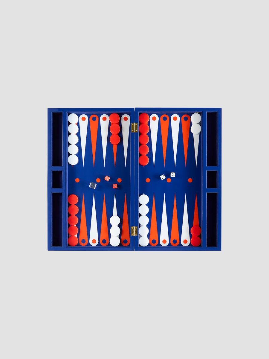 Jonathan Adler Le Backgammon Set - Blue