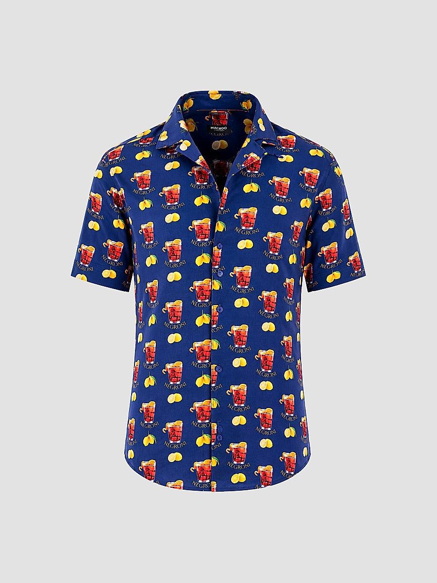 Men's Apachi Marthyr Cocktail Shirt - Size XXXXL