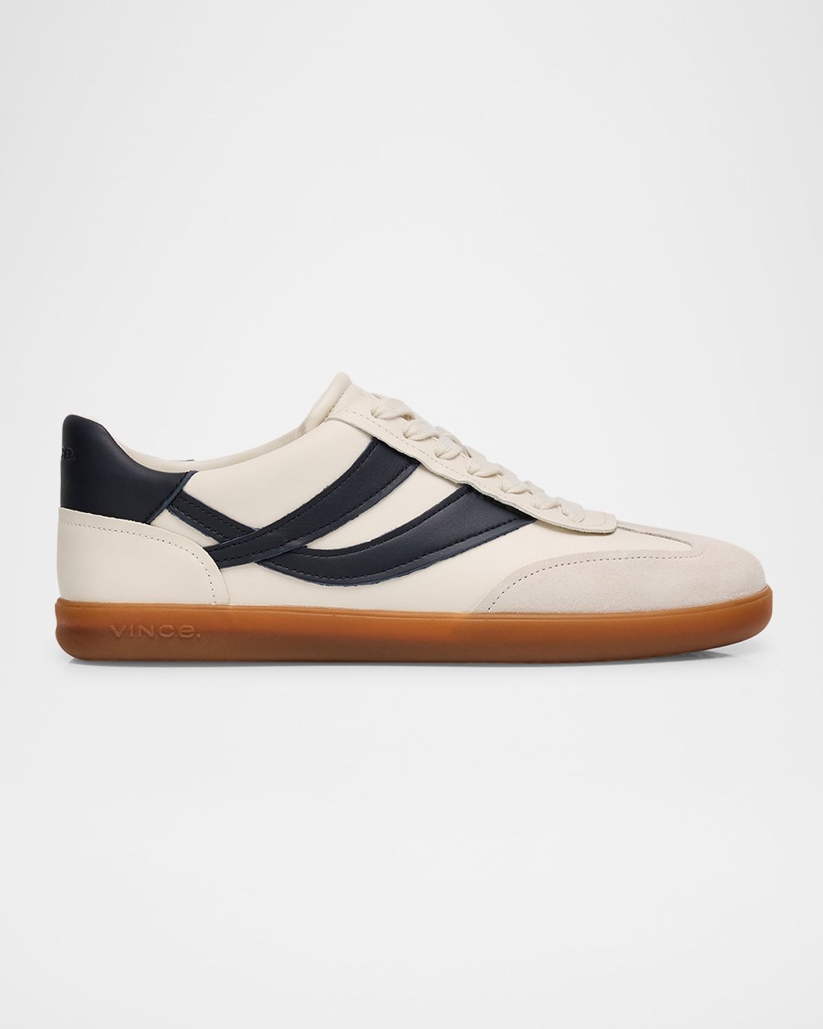 Oasis Mixed Leather Retro Sneakers