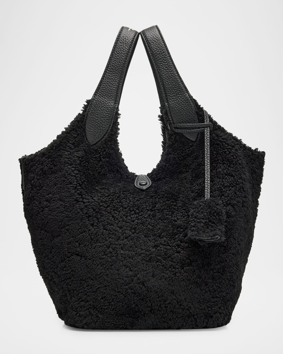 Polo Play Shearling Tote Bag