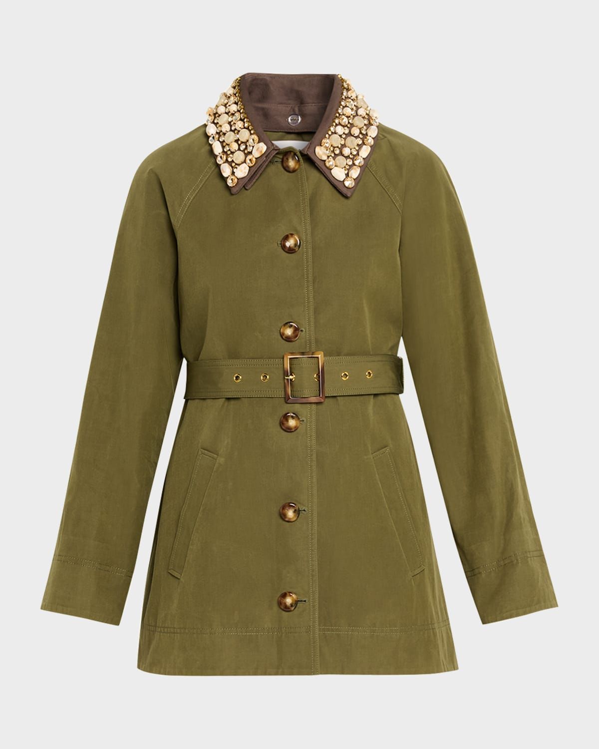 Langham Dickey Coat with Removable Collar