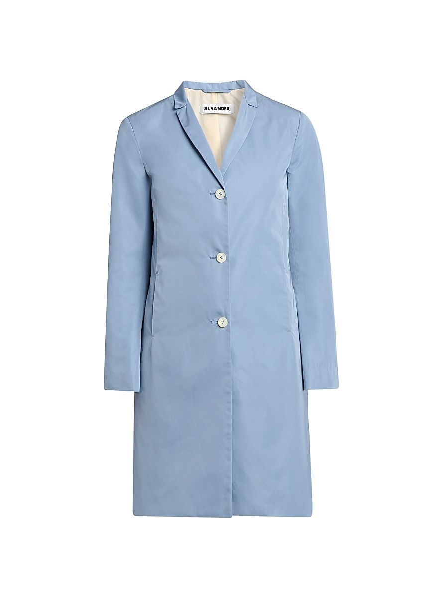 Women's Radzimir Single-Breasted Coat - Quarry - Size 14