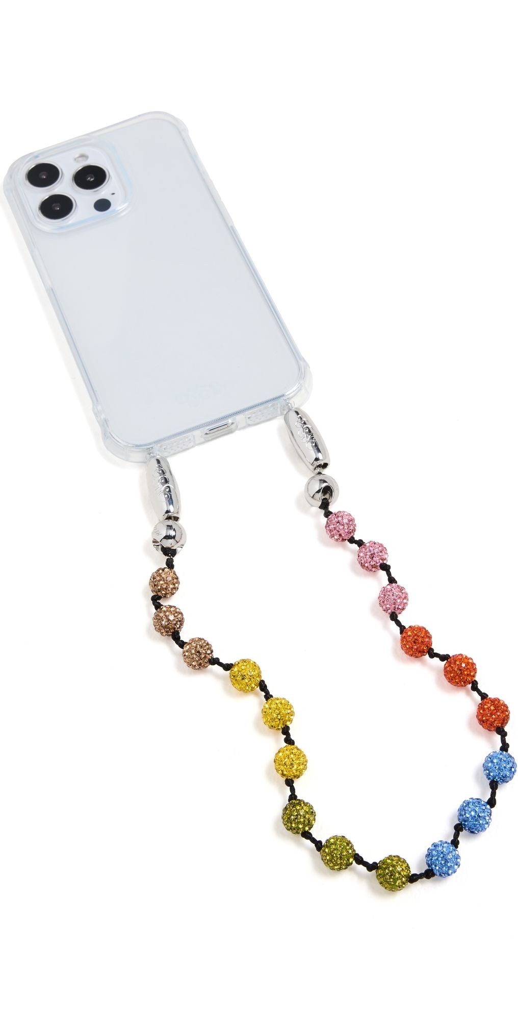 Ossa Pave Disco Wristlet Rainbow One Size