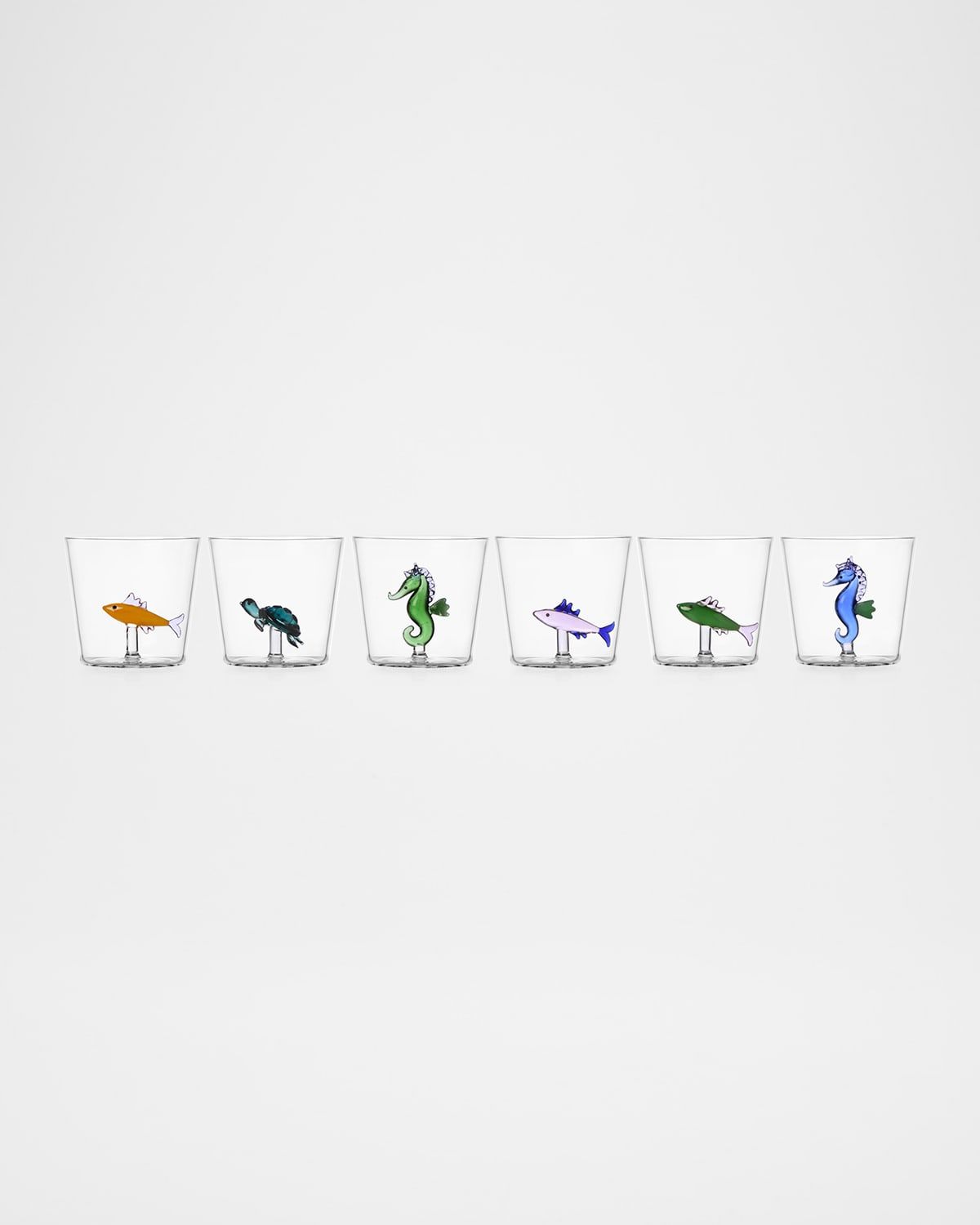 Marine Garden Assorted Tumblers, Set of 6