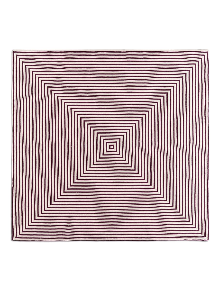 Concorde 4-Piece Stripe Linen Sateen Napkin Set
