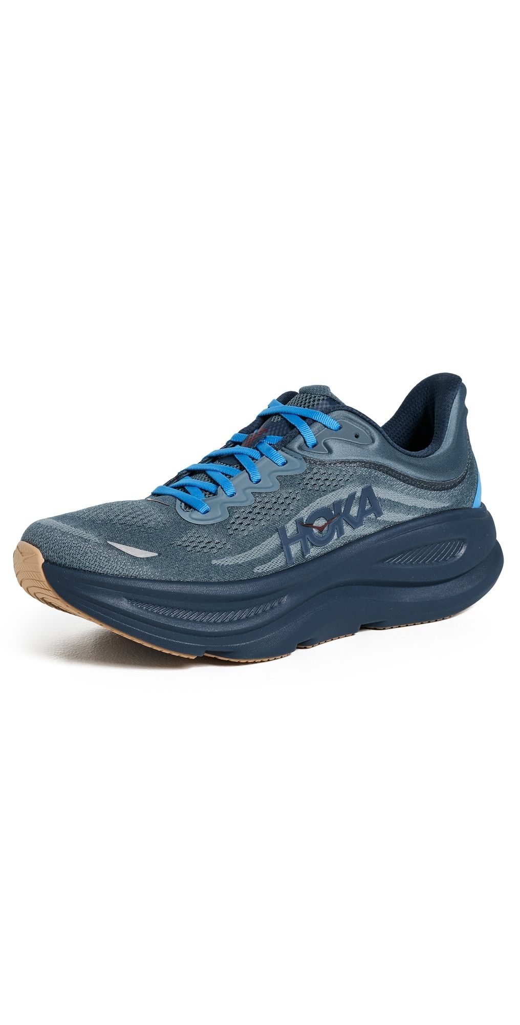 HOKA Bondi 9 Sneakers Faded Navy/Slate Blue 9.5